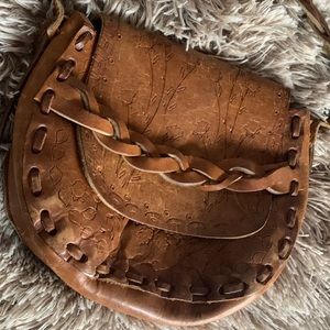Vintage leather purse
